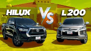 HILUX Full equipo VS L200 FULL Guate 2024 [upl. by Ullyot]