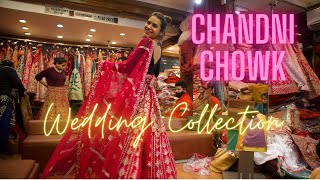 DESIGNER Lehengas in Chandni Chowk Delhi  Bridal amp Nonbridal lehengas  Sarees [upl. by Acinoev837]