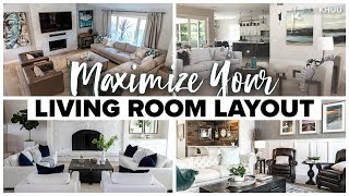 4 Furniture Ideas to Maximize Your Living Room Layout PRO SpacePlanning Tips [upl. by Nishom]