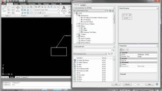 Creating Custom Contextual Ribbon Tabs in AutoCAD 2010 [upl. by Meehyr]