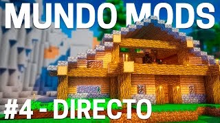 DIRECTO  ¡VAMOS MEJORANDO  MUNDO MODS 4  T2  Minecraft [upl. by Ydieh]