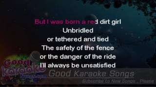 Airstream Song  Miranda Lambert Lyrics Karaoke  goodkaraokesongscom [upl. by Raimes]