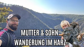 Wandern mit meiner Mutter 63 im Harz  Von Thale zum Hexentanzplatz ins Bodetal  Teil 1 [upl. by Eph]