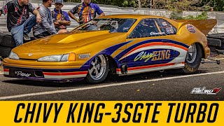 Toyota Paseo 4cyl 3sgte Turbo  Chivy King  Rotores vs Pistones Salinas Speedway  PalfiebruTV [upl. by Madlin840]