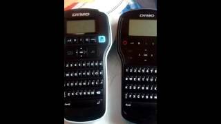 DYMO 280 amp DYMO 160 Label Maker Side By Side [upl. by Adeuga]