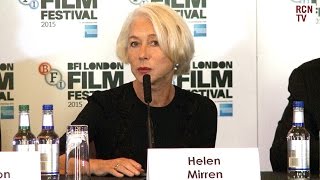 Helen Mirren Interview Trumbo Premiere [upl. by Marchelle]