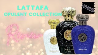 Perfume Review Lattafa  Opulent Oud Opulent Musk  Blue Oud [upl. by Zeb]