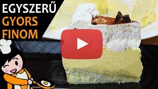 Madártej torta  Recept Videók [upl. by Yv]