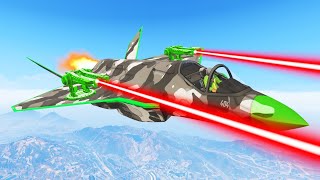 NEW 7500000 FIGHTER JET In GTA 5 DLC [upl. by Amzu298]