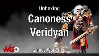 Games Workshop Canoness Veridyan [upl. by Arted]