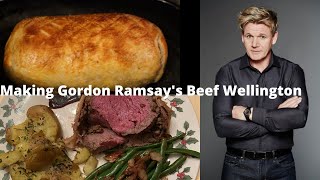 Making Chef Gordon Ramsays Beef Wellington [upl. by Hnahc638]