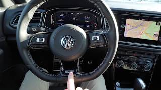 New VW TRoc 2020 Active Digital Info Display Cockpit amp Multimedia System Review [upl. by Dolphin]