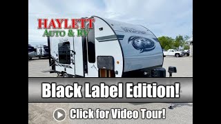 2021 Black Label 16FQ Wolf Pup Couples Mini Camper Travel Trailer [upl. by Boleyn]