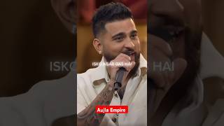 Karan Aujla divine amp badshah in Kapil Sharma show 🔥 shortsfeed shorts kapilsharma viral trend [upl. by Ziladnerb]