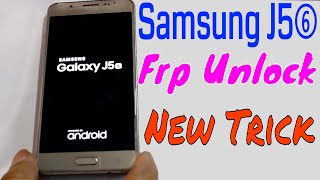 Samsung J5 6 2016 Frp Unlock  Bypass Google Account Lock Without Combination File [upl. by Nasaj]