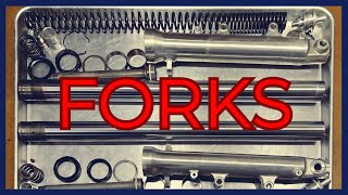 Forks amp Steering  FZR1000 Restoration  EP9 [upl. by Aimat]