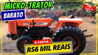 MICRO TRATOR BARATO A Venda BOA OPÇÃO À PARTIR DE 6 MIL Top Ofertas Rockar microtrator agrale [upl. by Ynnhoj]