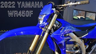 2022 YAMAHA WR450F UNCORKING NEW BIKE [upl. by Aicen]