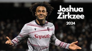 Joshua Zirkzee  Example For Forwards  2024 [upl. by Essy776]