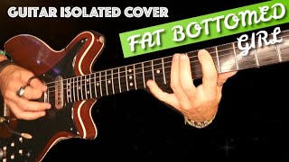 Fat bottomed girl guitar isolated cover Queen [upl. by Yemrej]