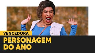 VENCEDORA GRAÇA  PERSONAGEM DO ANO  Prêmio Humor Multishow 2019 [upl. by Eentroc441]