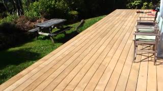 Large Deck Vitex with hidden nailing system  Waitakere Rangers [upl. by Gulgee4]