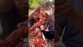 crab seafoodslover lobster fishing freshlobster seafood [upl. by Karie]