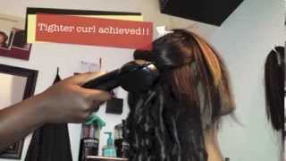 Beliss Pro Curl Genius Curl Wand Curler Tutorial [upl. by Kutchins390]