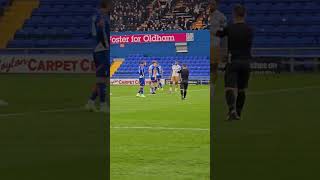 James Norwood Penalty for Oldham Athletic Vs Tamworth FC 161124 [upl. by Edahc394]