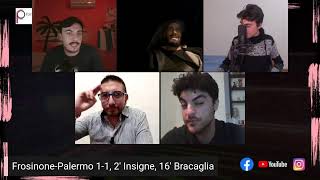 FrosinonePalermo 11 il trionfo della mediocrità  LIVE [upl. by Prudence]