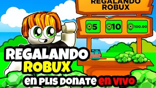 🔴🎁 REGALANDO ROBUX EN VIVO HOY 🤑 ROBUX GRATIS 2024 🎁 ROBLOX EN DIRECTO DONANDO😱 PLS DONATE GIVE AWAY [upl. by Navi159]