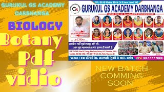 biology botany gurukul gs academy [upl. by Zelma]