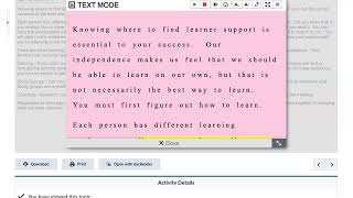 Using Text Mode in ReadSpeaker webReader [upl. by Asp]