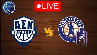 🔴 Live AS Karditsas vs Kolossos Rhodes  Live Play By Play Scoreboard [upl. by Adelpho]