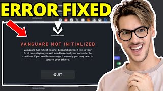 Fix Valorant Vanguard Not Initialized  Easy Guide [upl. by Ardnoel676]