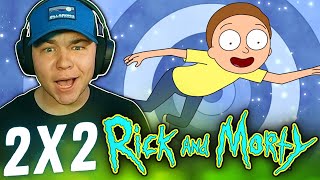 Rick and Morty 2x2 REACTION  quotMortynight Runquot  CommentaryFirst Time Watching [upl. by Nairdad]