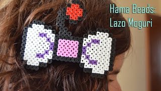 Hama Beads Lazo Moguri  TRUCO [upl. by Ettenoj]