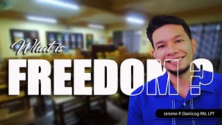 FREEDOM Explained in Tagalog  Introduction to the Philosophy of the Human Person  SHS [upl. by Nomor]