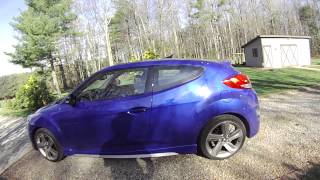 2013 Hyundai Veloster turbo walkaround [upl. by Aletta]