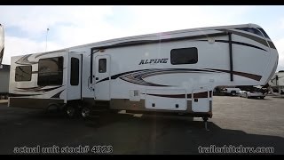 New 2013 Keystone Alpine 3535RE Stock  4323 [upl. by Noicnecsa190]