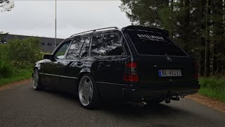 Mercedes W124 OM606  Black Powder Soul [upl. by Dorman542]