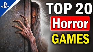 Top 20 Best PS4 amp PS5 Horror Games In 2023 NEW [upl. by Nyllaf]