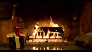 Yarny’s Yule Log Video  50 Minutes – Unravel Game [upl. by Naesal218]