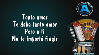 Hay Que Ser Fuerte  Los Chiches Vallenatos  Letra  Andres Pino Music [upl. by Ahrendt810]