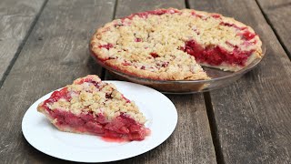 Strawberry Rhubarb Pie [upl. by Gavrah]