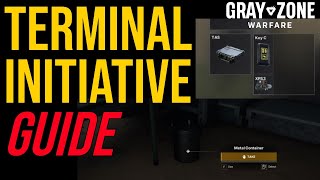 How To Get An Even Larger Secure Container In Gray Zone Warfare  Terminal Initiative Guide [upl. by Llireva]