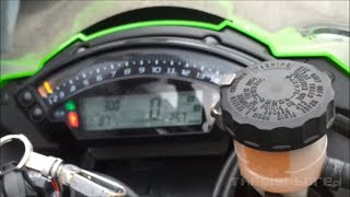 Kawasaki ninja ZX 250r 4cylinder sanggup meraung sampai 19000rpm [upl. by Elin84]