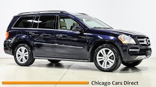 Chicago Cars Direct Reviews Presents a 2011 MercedesBenz GLClass GL450 4matic  A703343 [upl. by Ailem]