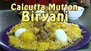 Calcutta Mutton Biryani  Kolkata Meat Biryani [upl. by Sansen]