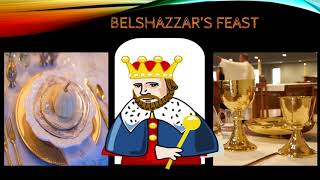 Story of Belshazzar Part 1 of 2  The writing on the wall  Belshazzars Feast  Daniel Chapter 5 [upl. by Swiercz]